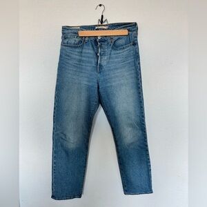 Levi’s High Rise Wedge Straight Jeans